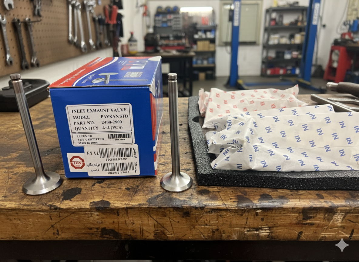 سوپاپ پیکان برند E VAL